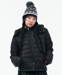 TUOMIO（トゥオミオ）の「STAR PADDED JACKET [BLACK]（ダウンジャケット/コート）」
