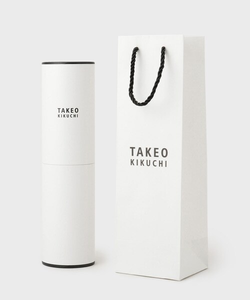 TAKEO KIKUCHI（タケオキクチ）の「チェックカシミヤマフラー（マフラー・メンズ・オレンジ系6/ネイビー系1/ワイン系1/ブラック系1/ブルー系6・00）」の20枚目の写真