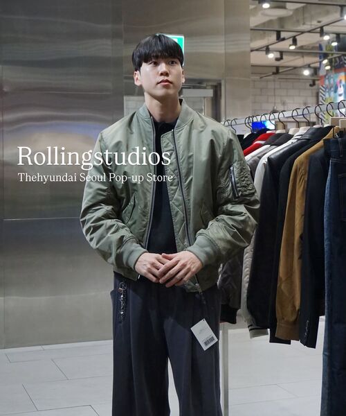 ROLLINGSTUDIOS(ローリングスタジオ)の「MA-1 BOMBER JACKET KHAKI(ブルゾン・メンズ・その他・SMALL/MEDIUM/LARGE/X-LARGE)」の9枚目の写真