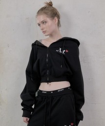 MUCENT新作✨️フルジップ 黒 パーカー ムセント早い者勝ち！ MUCENT（ムセント） パーカー 「MUCENT」ブランド直輸入正規品/MUCENT