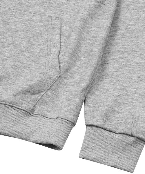 MUCENT(ムセント)の「A'GEM/9 × .kom 『MUCENT/ムセント』 LOVRITS MINI HEART LOGO HOOD ZIP-UP / ラブリッツミニハート ロゴ フード ジップアップ(パーカー・レディース・ブラック/グレー・1/FREE)」の19枚目の写真