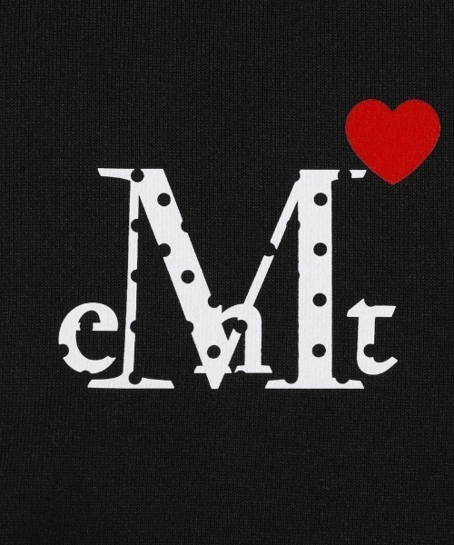 A'GEM/9 × .kom 『MUCENT/ムセント』 LOVRITS MINI HEART LOGO HOOD