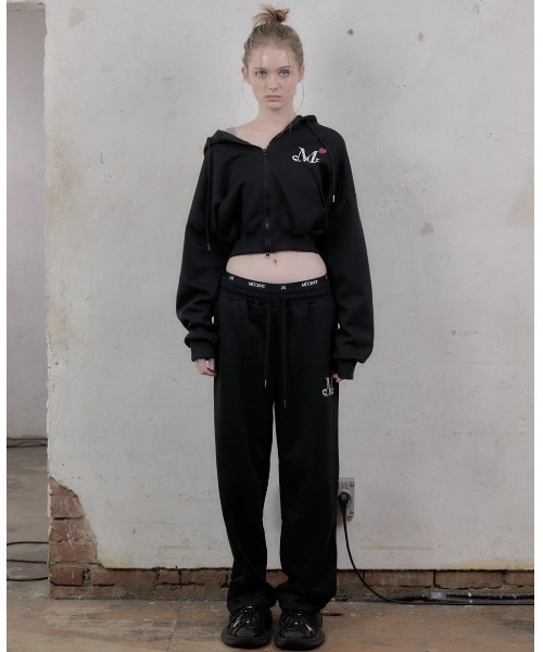 A'GEM/9 × .kom 『MUCENT/ムセント』 LOVRITS MINI HEART LOGO HOOD