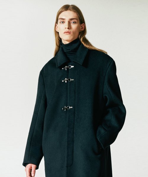 S SY(エスエスワイ)の「デックフック シングル マックコート ブラック(チェスターコート・メンズ・その他・LARGE/MEDIUM)」の3枚目の写真