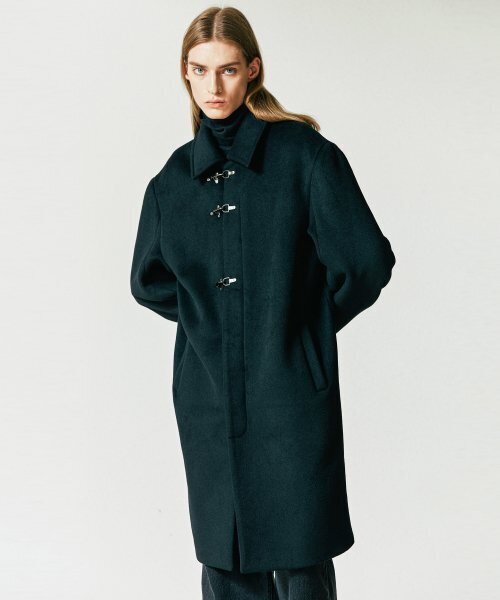 S SY(エスエスワイ)の「デックフック シングル マックコート ブラック(チェスターコート・メンズ・その他・LARGE/MEDIUM)」の4枚目の写真