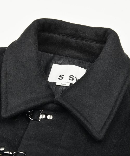 S SY(エスエスワイ)の「デックフック シングル マックコート ブラック(チェスターコート・メンズ・その他・LARGE/MEDIUM)」の11枚目の写真