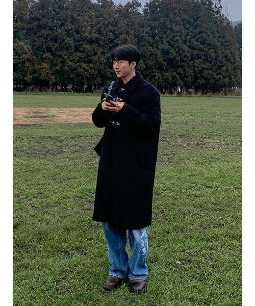 S SY(エスエスワイ)の「デックフック シングル マックコート ブラック(チェスターコート・メンズ・その他・LARGE/MEDIUM)」の19枚目の写真