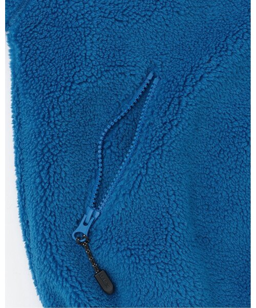 XLARGE KIDS（エクストララージキッズ）の「OGボアブルゾン（ブルゾン・キッズ・グレー/ブルー/ブラック・120cm/90cm/100cm/140cm/130cm/110cm）」の7枚目の写真