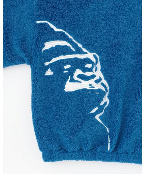 XLARGE KIDS（エクストララージキッズ）の「OGボアブルゾン（ブルゾン・キッズ・グレー/ブルー/ブラック・120cm/90cm/100cm/140cm/130cm/110cm）」の9枚目の写真