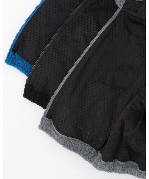 XLARGE KIDS（エクストララージキッズ）の「OGボアブルゾン（ブルゾン・キッズ・グレー/ブルー/ブラック・120cm/90cm/100cm/140cm/130cm/110cm）」の10枚目の写真