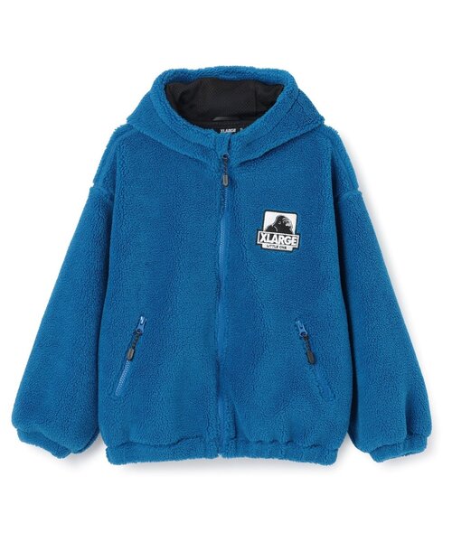 XLARGE KIDS（エクストララージキッズ）の「OGボアブルゾン（ブルゾン・キッズ・グレー/ブルー/ブラック・120cm/90cm/100cm/140cm/130cm/110cm）」の14枚目の写真