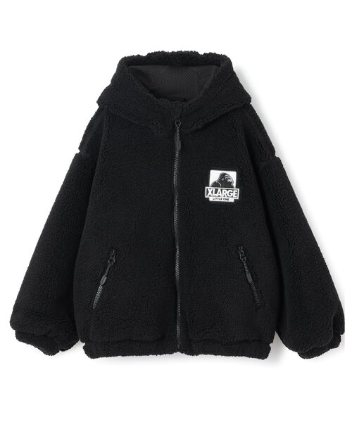 XLARGE KIDS（エクストララージキッズ）の「OGボアブルゾン（ブルゾン・キッズ・グレー/ブルー/ブラック・120cm/90cm/100cm/140cm/130cm/110cm）」の15枚目の写真