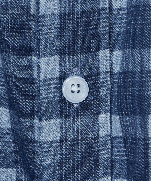 Diamond Layla（ダイアモンドレイラ）の「Washed Denim Laser Check Shirt S163（シャツ/ブラウス・レディース・その他・MEDIUM/LARGE/X-LARGE）」の5枚目の写真
