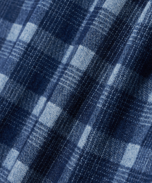 Diamond Layla（ダイアモンドレイラ）の「Washed Denim Laser Check Shirt S163（シャツ/ブラウス・レディース・その他・MEDIUM/LARGE/X-LARGE）」の8枚目の写真