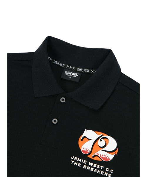 JAMIE WEST(ジェイミーウエスト)の「NO.72 カラティシャツ(ブラック)(ポロシャツ・レディース・その他・MEDIUM/LARGE/X-LARGE)」の3枚目の写真