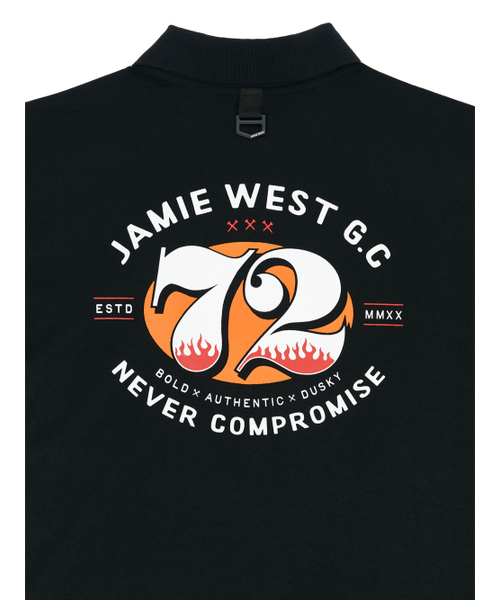JAMIE WEST(ジェイミーウエスト)の「NO.72 カラティシャツ(ブラック)(ポロシャツ・レディース・その他・MEDIUM/LARGE/X-LARGE)」の5枚目の写真