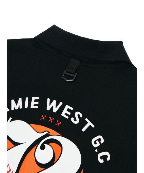 JAMIE WEST(ジェイミーウエスト)の「NO.72 カラティシャツ(ブラック)(ポロシャツ・レディース・その他・MEDIUM/LARGE/X-LARGE)」の8枚目の写真