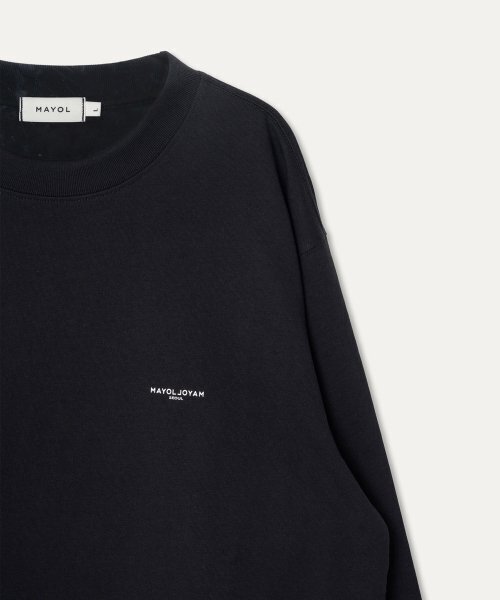 MAYOL(マイヨール)の「SEOUL 長袖クルーネック_ブラック(Tシャツ/カットソー・メンズ・その他・LARGE/X-LARGE)」の4枚目の写真