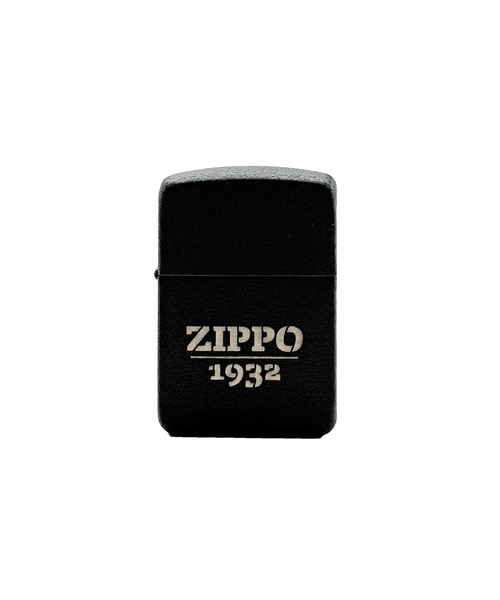 Zippo(ジッポー)の「ZIPPO ジッポ 46567 ZIPPO DESIGN(アッシュトレイ/ライター・メンズ・ブラック・FREE)」の1枚目の写真