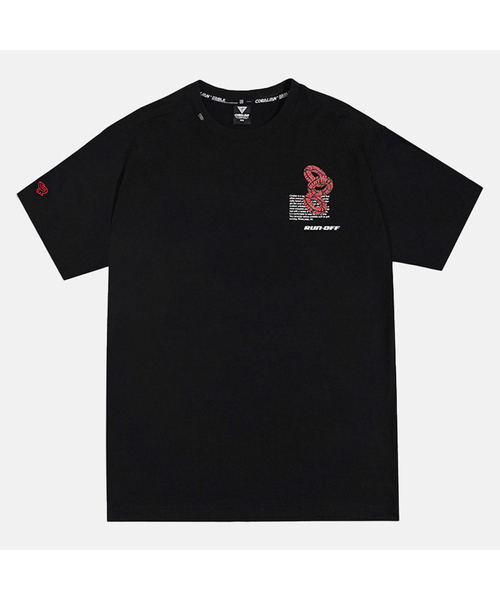 CORALIAN(コラリアン)の「イリプスアートワークコットンTシャツブラック(Tシャツ/カットソー・レディース・その他・M/L/2XL/XL)」の1枚目の写真