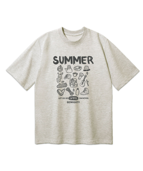 BEMIGHTY（ビーマイティー）の「サマーキャンプオーバーサイズ半袖Tシャツ[ブラック]（Tシャツ/カットソー・メンズ・その他・LARGE/X-LARGE/XX-LARGE）」の8枚目の写真