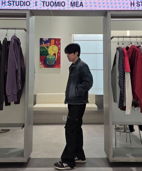 MEA（メア）の「DAMAGED STUD DENIM JACKET [INDIGO]（デニムジャケット・レディース・その他・2/3）」の6枚目の写真