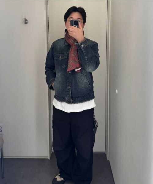 MEA（メア）の「DAMAGED STUD DENIM JACKET [INDIGO]（デニムジャケット・レディース・その他・2/3）」の8枚目の写真