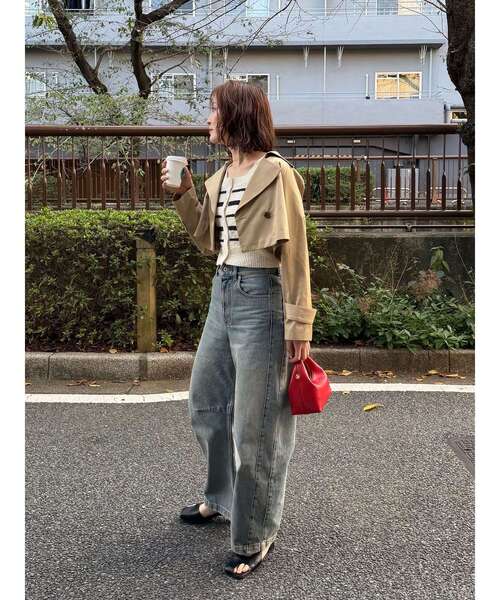 LAGUNAMOON（ラグナムーン）の「アシメオープントゥサンダル（サンダル・レディース・ブラウン/ブラック・MEDIUM/SMALL）」の20枚目の写真