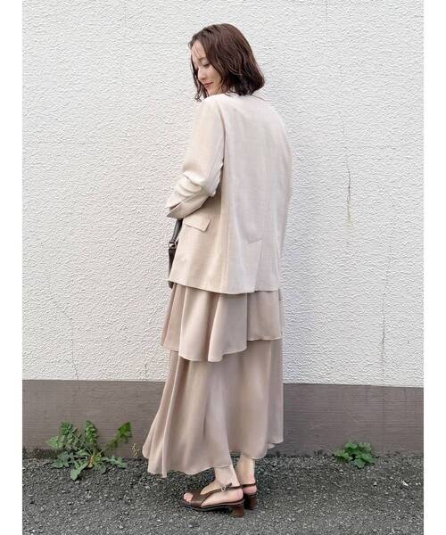 LAGUNAMOON（ラグナムーン）の「アシメオープントゥサンダル（サンダル・レディース・ブラウン/ブラック・MEDIUM/SMALL）」の7枚目の写真