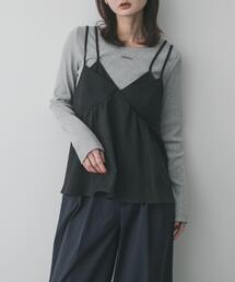 SENSE OF PLACE by URBAN RESEARCH | 【累計販売点数3000点突破】プレートツキバレエネックトップ/オフィスカジュアル/通勤/ベーシック/リブ/春カラー(Tシャツ/カットソー)