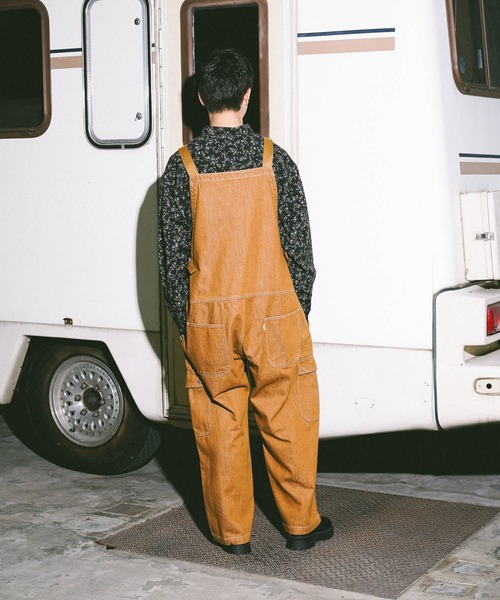 niko and JEANS] WIDE DENIM OVERALLS（サロペット/オーバーオール