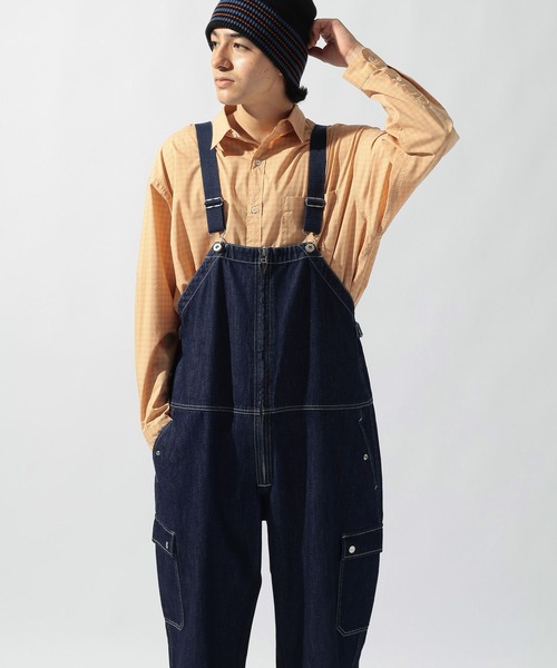niko and JEANS] WIDE DENIM OVERALLS（サロペット/オーバーオール
