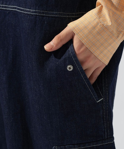 niko and JEANS] WIDE DENIM OVERALLS（サロペット/オーバーオール