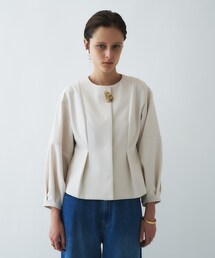 cloenc（クロエンス）の「【セットアップ/オケージョン/手洗い可】フォルムジャケット（ブルゾン）」