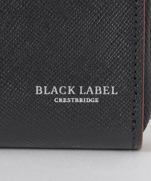 BLACK LABEL CRESTBRIDGE(ブラックレーベル・クレストブリッジ)の「バイカラークレストブリッジチェックラウンドジップウォレット(財布・メンズ・ネイビー/ブラック・FREE)」の3枚目の写真