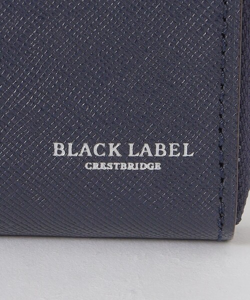 BLACK LABEL CRESTBRIDGE(ブラックレーベル・クレストブリッジ)の「バイカラークレストブリッジチェックラウンドジップウォレット(財布・メンズ・ネイビー/ブラック・FREE)」の8枚目の写真