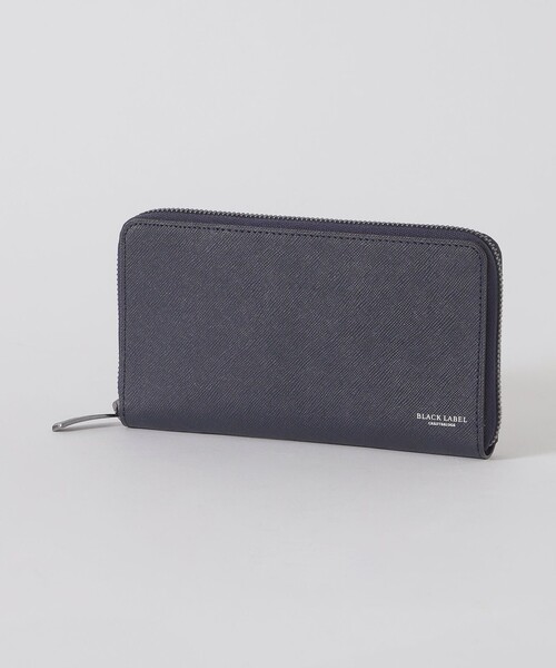 BLACK LABEL CRESTBRIDGE(ブラックレーベル・クレストブリッジ)の「バイカラークレストブリッジチェックラウンドジップウォレット(財布・メンズ・ネイビー/ブラック・FREE)」の9枚目の写真
