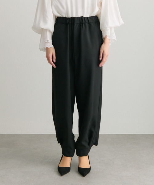 PUAL CE CIN（ピュアルセシン）の「【Du noir】裾カフスパンツ（その他パンツ・レディース・ブラック・FREE）」の5枚目の写真