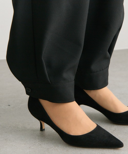 PUAL CE CIN（ピュアルセシン）の「【Du noir】裾カフスパンツ（その他パンツ・レディース・ブラック・FREE）」の11枚目の写真