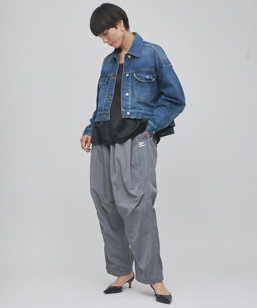 UMBRO(アンブロ)の「【umbro×Whim Gazette】 トラックパンツ(その他パンツ・レディース・ベージュ/グレー・FREE)」の6枚目の写真