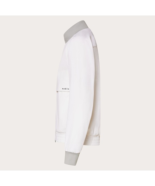 OAKLEY(オークリー)の「オークリーELEVATE RIB BLOUSON/ブルゾン/ジャケット/ゴルフ/ゴルフウェア/レディース/OAKLEY(スウェット・レディース・ホワイト/ブラック/ネイビー/ブルー系その他・L/M/S)」の6枚目の写真