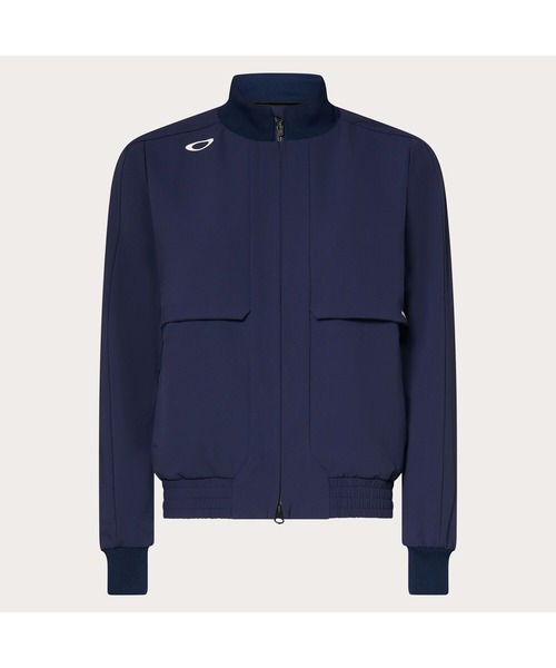 OAKLEY(オークリー)の「オークリーELEVATE RIB BLOUSON/ブルゾン/ジャケット/ゴルフ/ゴルフウェア/レディース/OAKLEY(スウェット・レディース・ホワイト/ブラック/ネイビー/ブルー系その他・L/M/S)」の13枚目の写真