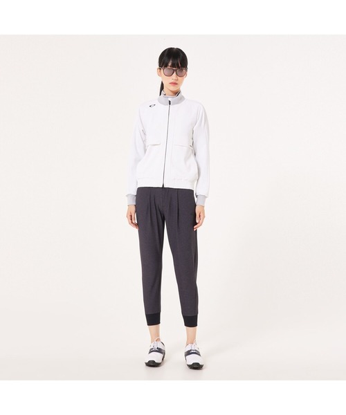 OAKLEY(オークリー)の「オークリーELEVATE RIB BLOUSON/ブルゾン/ジャケット/ゴルフ/ゴルフウェア/レディース/OAKLEY(スウェット・レディース・ホワイト/ブラック/ネイビー/ブルー系その他・L/M/S)」の10枚目の写真