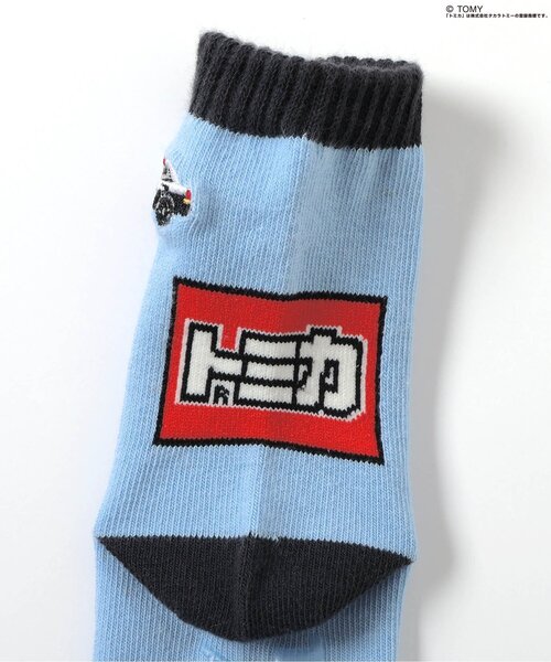 BREEZE（ブリーズ）の「WEB限定 TOMICA ソックス（ソックス/靴下・キッズ・レッド・15 /18/21）」の6枚目の写真