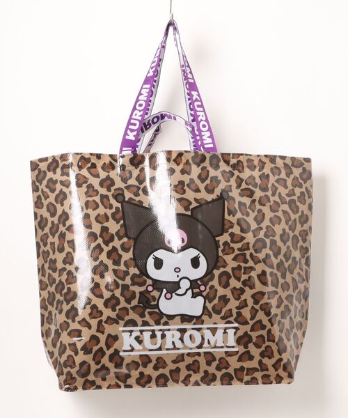 sanrio(サンリオ)の「サンリオ ビッグトートバッグ(トートバッグ・レディース・レオパード/ブラウン系その他3/ブラウン系その他2/ブラウン系その他・FREE)」の1枚目の写真