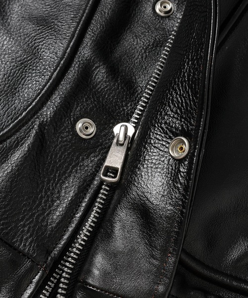 SUGARHILL(シュガーヒル)の「SHRINK BOMBER JACKET(その他アウター・メンズ・ブラック・1)」の4枚目の写真