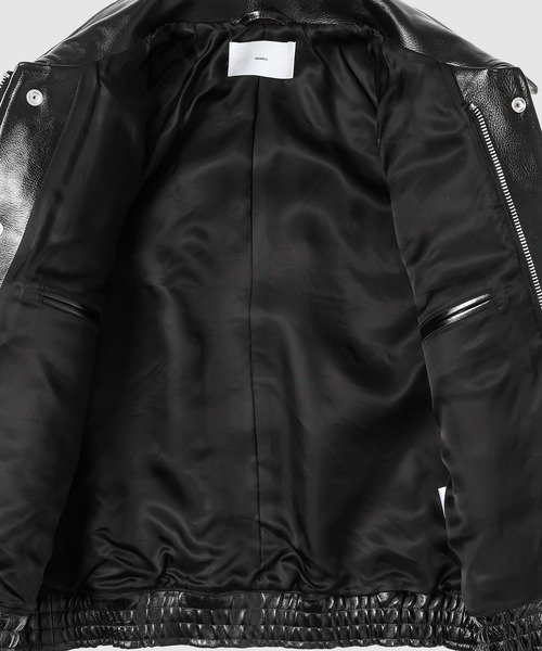 SUGARHILL(シュガーヒル)の「SHRINK BOMBER JACKET(その他アウター・メンズ・ブラック・1)」の5枚目の写真