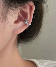 tunee（チュニー）の「【456796】キラキラネジイヤーカフ(RZ)（イヤーカフ）」