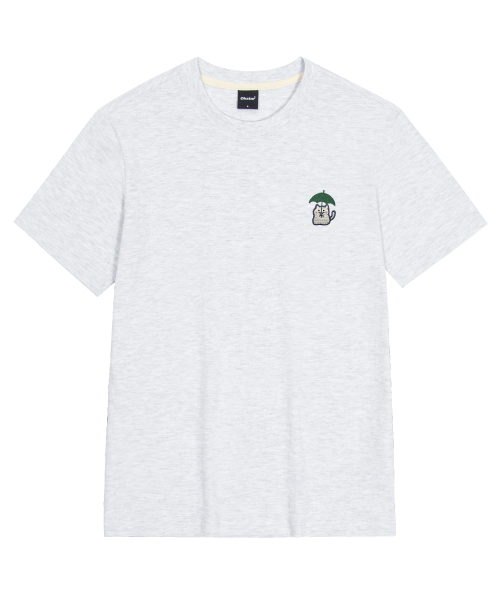 OKSTAR(オクスター)の「レーンニット刺繍半袖(Tシャツ/カットソー・レディース・ブラック/カーキ/グレー/ダークグリーン/クリーム/ホワイト/ライトグレー/ネイビー/ダークブルー/ダークグレー/ライトベージュ・SMALL/MEDIUM/LARGE/X-LARGE/2XL/3XL/4XL)」の20枚目の写真