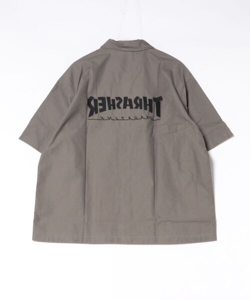 THRASHER（スラッシャー）の「THRASHER/スラッシャー 半袖シャツ 262TH1SH090（シャツ/ブラウス・メンズ・スミクロ/グレー・XL/L/M）」の12枚目の写真